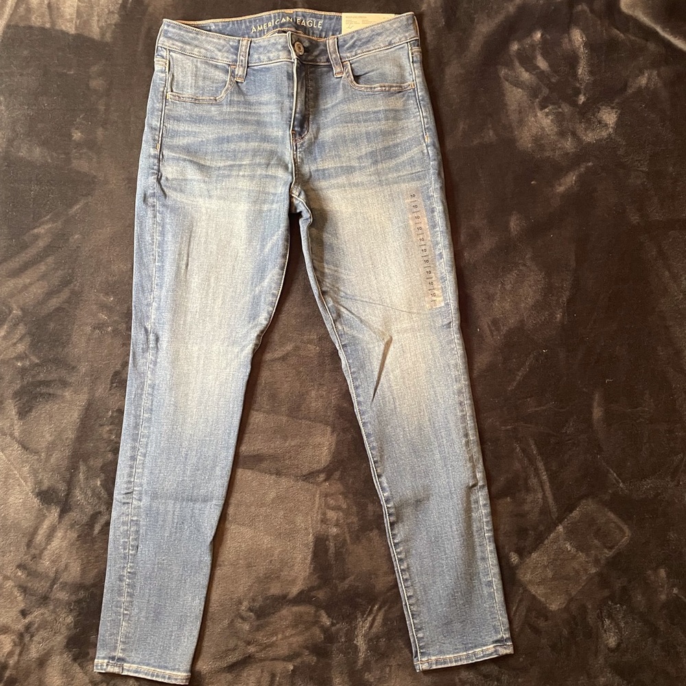 American Eagle Next Level Stretch Low Rise Jegging 10 short (59)